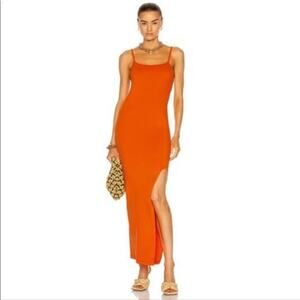 Simon Miller Anders Tank Dress in Orange XS/S